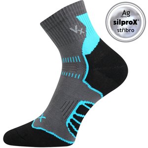 VOXX Falco cyklistické ponožky tmavosivé 1 pár 35-38 114924