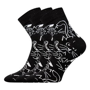 BOMA ponožky Xantipa 31 mix černá 3 pár 39-42 110307
