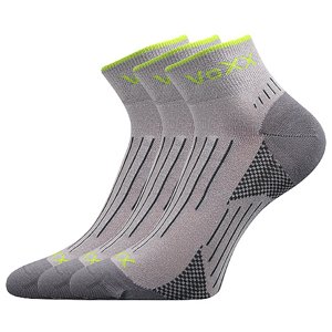 VOXX ponožky Azul light grey 3 páry 35-38 117383