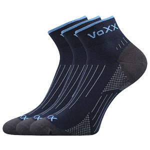 VOXX ponožky Azul tmavomodré 3 páry 35-38 117385