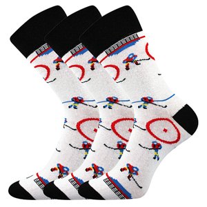 Ponožky LONKA Woodoo 02/hockey 3 páry 39-42 117672