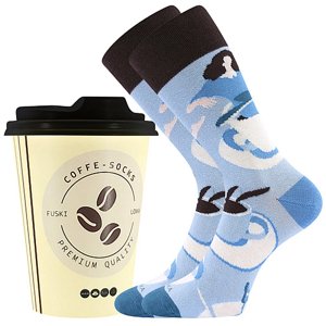 LONKA ponožky Coffee 7 1 pack 38-41 118217