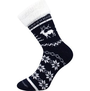 BOMA ponožky Nórsko tmavomodré 1 pár 35-38 118267