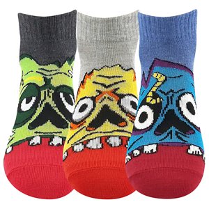 BOMA ponožky Zombik mix A 3 páry 30-34 118523
