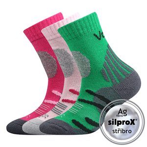 VOXX ponožky Horalik mix A - dievča 3 páry 20-24 109881