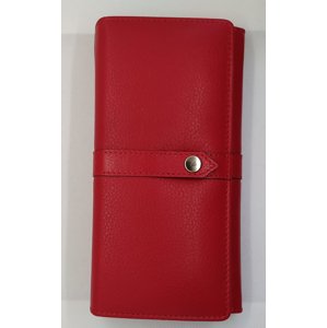 Legiume Kožená peňaženka 51011 červená 51011/RED