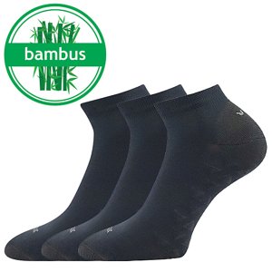 VOXX ponožky Beng dark grey 3 páry 35-38 119600