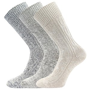 Ponožky BOMA Praděd mix B 3 páry 35-38 120026