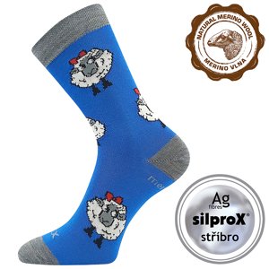 Ponožky VOXX Wool baby blue 1 pár 25-29 120038