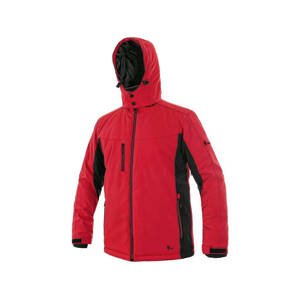 CXS VEGAS Pánska bunda zimná - červená S 122001326092