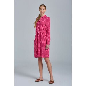 ŠATY GANT D1. DESERT JEWEL PRINT SHIRT DRESS ružová 38