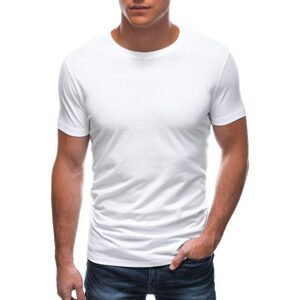 Biele bavlnené tričko s krátkym rukávom TSBS-0100