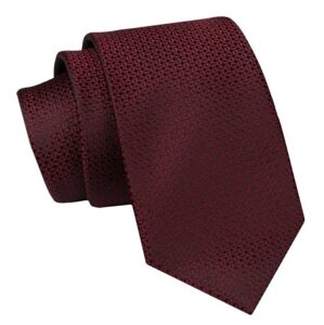 Bordová pánska kravata Alties s jemným vzorom