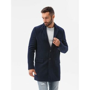 Elegantný granátový pánsky kabát C432
