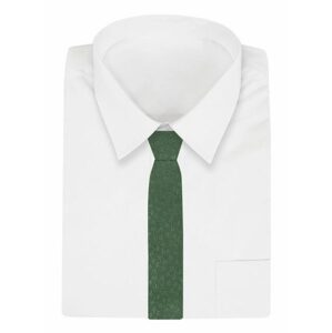 Elegantná zelená kravata s decentným vzorom
