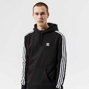Adidas S Kapucňou 3-Stripes Hoody Čierna EUR M