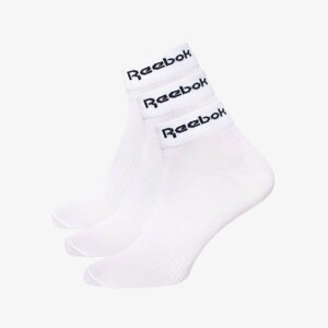 Reebok Ponožky Act Core Ankle Sock 3P Biela EUR 38-42