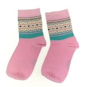 Detské svetloružové ponožky TOON
