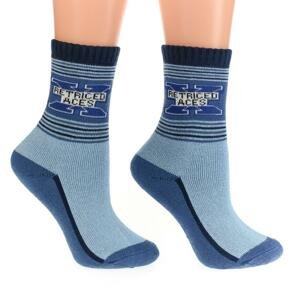 Termo modré ponožky NILLS