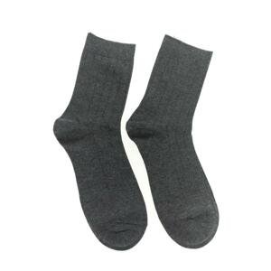 Tmavosivé ponožky PIER