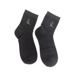 Tmavosivé ponožky ENDMA
