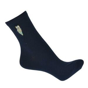 Zimné modré ponožky ANANY
