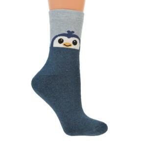 Tmavo-modré termo ponožky PET