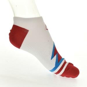 Bielo-červené ponožky AWO