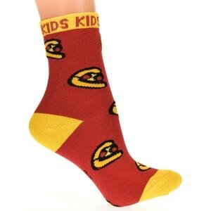 Detské červené ponožky PIZ