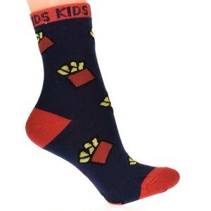 Detské tmavo-modré ponožky PIZ