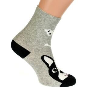 Sivé ponožky BRIAN