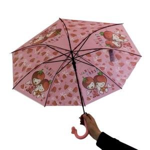 Detský ružový dáždnik GRALE