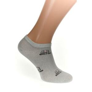Sivé ponožky SHOPPING