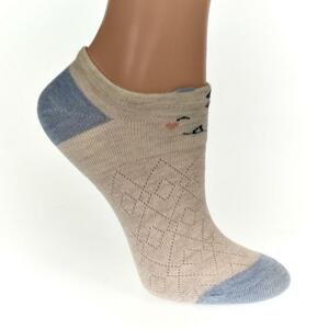 Detské béžové ponožky DARCY