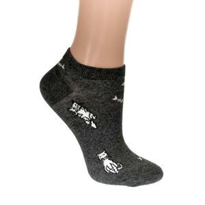 Detské tmavo-sivé ponožky CATY