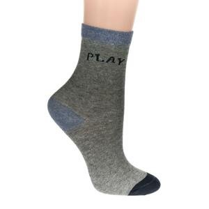 Detské sivé ponožky BURO