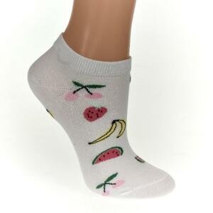 Detské biele ponožky FRUIT