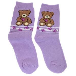 Detské fialové ponožky BRUMÍK