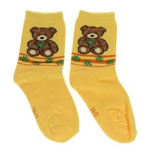 Detské žlté ponožky BRUMÍK