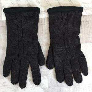 Čierne rukavice AJKA