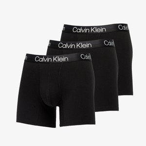 Calvin Klein Structure Cotton Boxer Brief 3-Pack Black