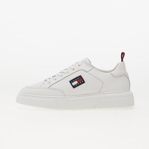 TOMMY JEANS Elevated Leather Cupsole White