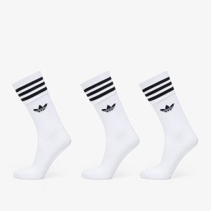 adidas Solid Crew Sock 3-Pack White/ Black
