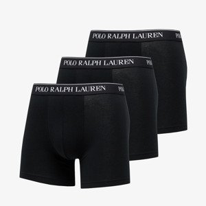 Ralph Lauren Stretch Cotton Boxer Briefs 3-Pack Black