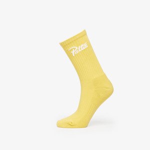Patta Basic Sport Socks Old Gold