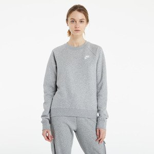 Nike Sportswear W Essential Fleece Crew Dk Grey Heather/ White