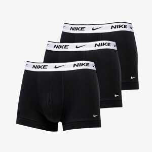 Nike Everyday Cotton Stretch Trunk 3-Pack Black/ White