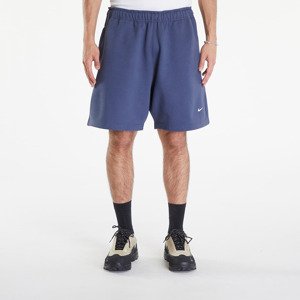Nike Solo Swoosh Men's Fleece Shorts Thunder Blue/ White