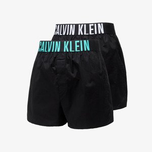 Calvin Klein Cotton Stretch Slim Trunks 2-Pack Black