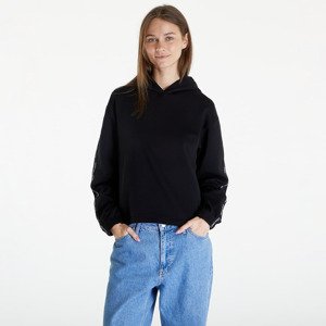 Calvin Klein Jeans Logo Elastic Hoodie Black